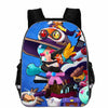 Large capacity schoolbag for primary school students Bookbag Kids Leon Spike Crow Game Character 3D Print Backpack for boys