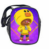 Large capacity schoolbag for primary school students Bookbag Kids Leon Spike Crow Game Character 3D Print Backpack for boys