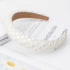 CN Baroque Full Crystal Hair Bands For Women Lady Luxury Shiny Padded Diamond Headband Hair Hoop Fashion Hair Accessories