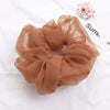 Oversized Scrunchies Big Rubber Hair Ties Elastic Hair Bands Girs Ponytail Holder Smooth Satin Scrunchie Women Hair Accessories