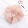 Oversized Scrunchies Big Rubber Hair Ties Elastic Hair Bands Girs Ponytail Holder Smooth Satin Scrunchie Women Hair Accessories