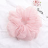 Oversized Scrunchies Big Rubber Hair Ties Elastic Hair Bands Girs Ponytail Holder Smooth Satin Scrunchie Women Hair Accessories