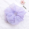 Oversized Scrunchies Big Rubber Hair Ties Elastic Hair Bands Girs Ponytail Holder Smooth Satin Scrunchie Women Hair Accessories