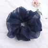 Oversized Scrunchies Big Rubber Hair Ties Elastic Hair Bands Girs Ponytail Holder Smooth Satin Scrunchie Women Hair Accessories