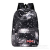 School Student Backpack Unisex Fortnites Backpack Men Women Starry Sky Canvas Knapsack Kid Bookbag Casual Travel Rucksack