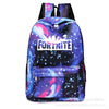 School Student Backpack Unisex Fortnites Backpack Men Women Starry Sky Canvas Knapsack Kid Bookbag Casual Travel Rucksack