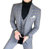 New Style Suit Men's, Slim Fit Korean-style Handsome England Youth Casual Three-piece Set, 3 Piece Suits Men