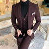 New Style Suit Men's, Slim Fit Korean-style Handsome England Youth Casual Three-piece Set, 3 Piece Suits Men