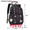 2020 New Big Capacity Trolley School Bags For Teenage Girls Waterproof School Backpack Children Schoolbag Travel Bag Mochilas