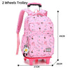 2020 New Big Capacity Trolley School Bags For Teenage Girls Waterproof School Backpack Children Schoolbag Travel Bag Mochilas