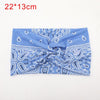 Women Hair Bands Retro Cotton Stretch Headbands Women Headwrap Bow Turban Headwear Bandage Hairbands Bandana Hair Accessories