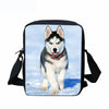 Funny 3D Dog Husky Print School Bags Boys Girls Backpack Set for Teenagers Middle School Student Book Shoulder Bag Kids Bagpack