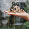 YYOUFU Women Girl Photography Chinese Style Ancient Costume Accessories Bridal Tiara Hairpin Hair Accessories Antique Crown