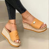 Women's Summer Fashion Thick-bottomed Muffin Bottom Slippers Slippers Women Summer 2020 Flip Flops Women Platform Shoes