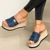 Women's Summer Fashion Thick-bottomed Muffin Bottom Slippers Slippers Women Summer 2020 Flip Flops Women Platform Shoes