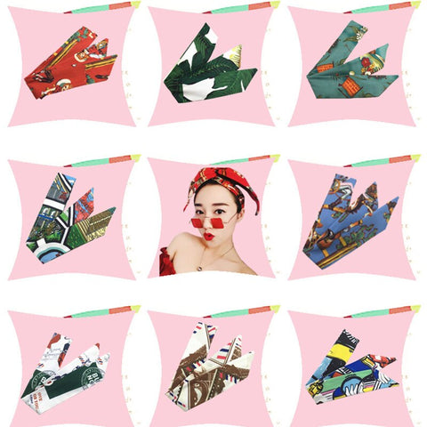 50s women headband vintage rockabilly pin up Easter Island pattern hairband hair headbands accessories bow wire rabbit ear