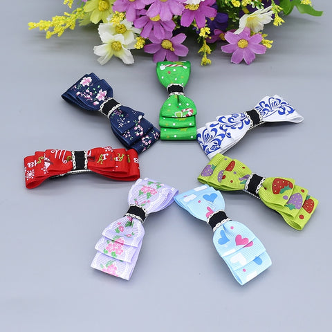 wholesale korean hair clips for girls hairpins headwear Barrettes cute Hair Bows kids Hair Accessories D10-8