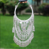 Traditional Miao necklace Hmong wedding jewelry Women Tassel