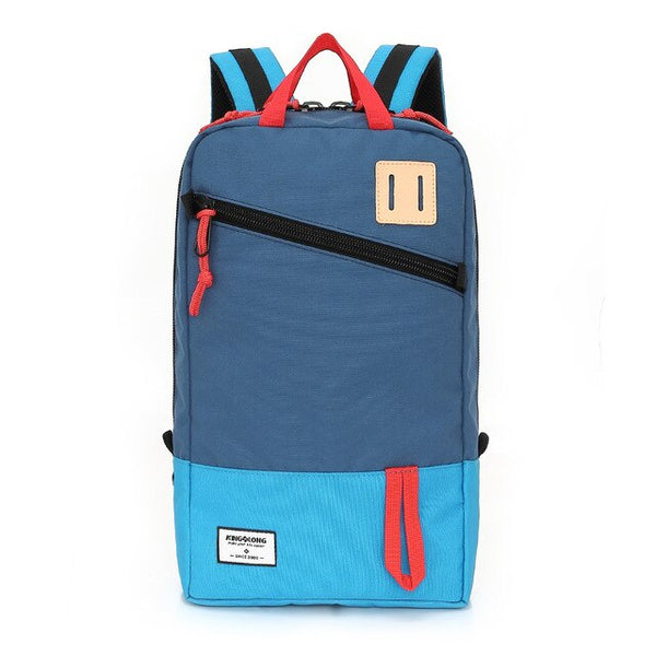 KINGSLONG Male and Female  Children Bag 10 inch mini Backpack Waterproof Teenage  bag adapt to Ipad nylon Daypack Casual bag