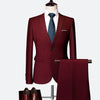 Two Piece Suit, Men's Tailored Suit, Suit, Men's Suit, Red Suit, Purple Suit,mens Tuxedo,two Piece Set,men Suits,suit Men