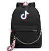 Hot Tok-tik Backpack Multifunction USB Charging Travel Canvas Student Backpack For Teenagers Boys Girls School Bag