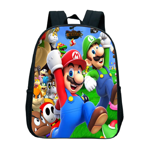 Super Mario School Backpack Children's Backpack Girls School Bags Anime Bag Backpacks for Girls Cartoon Bag Super Mario Backpack