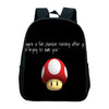 Super Mario School Backpack Children's Backpack Girls School Bags Anime Bag Backpacks for Girls Cartoon Bag Super Mario Backpack