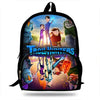 3pcs/set School Bags For Teen Girls&boys School Backpack Cartoon Trollhunters Pattern Bookbag Lovely Satchel