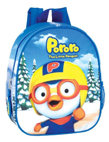 PORORO sachet snack 26 X 25,5cms PORORO backpack GUARDERIA 28cms 2MODELO