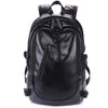 Waterproof Laptop Backpack Fashion Men PU Leather Backpacks for Teenager Male Bag Men's Backpack Female Daypacks mochila escolar