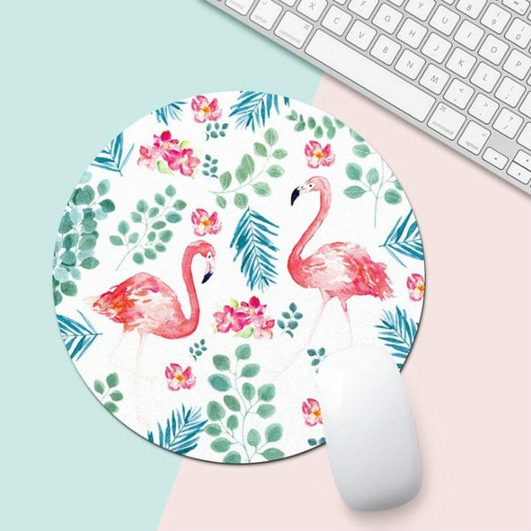 Flamingo Office Desk Mat High Quality Office Desk Accessories Set Office Desk Organizer School Supplies Mouse Desk Tools