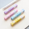 1pc Kawaii Stationery Rectangle 2B Pencil Rubber Eraser Student Prizes Gift Solid Color Soft Eraser School Supply